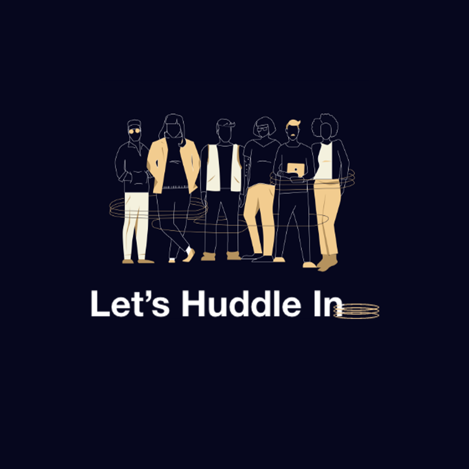 Let's Huddle In logo.